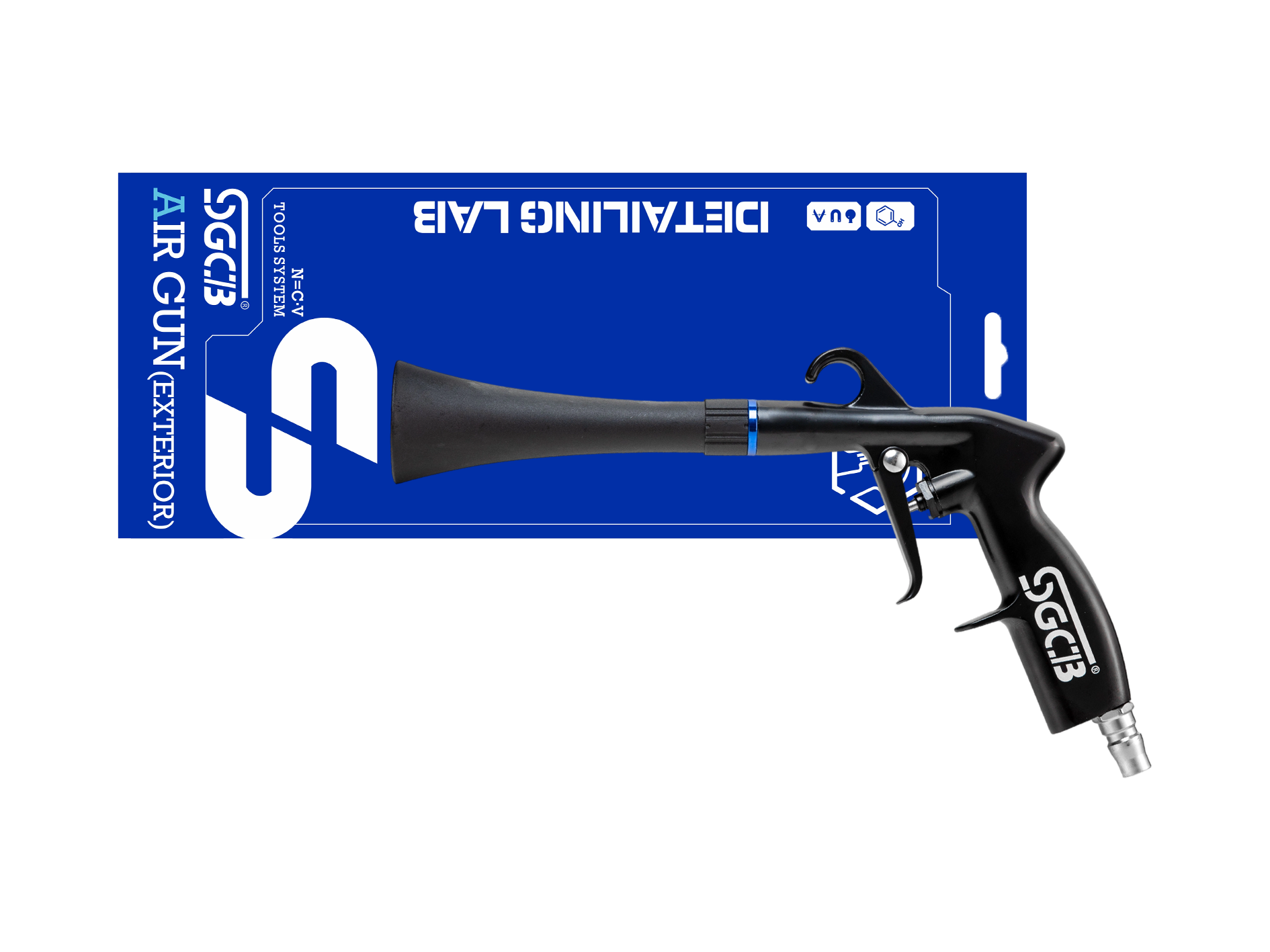 Пневматический пистолет SGCB Air Blow Gun высокого давления для обдува салона автомобиля