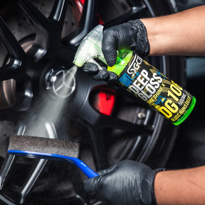 SGCB DEEP GLOSS Tire Shine X — стойкий блеск для шин