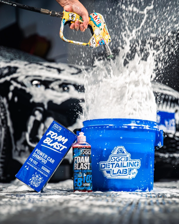 SGCB FOAM BLAST — мощный автошампунь с высокой пеной для кузова