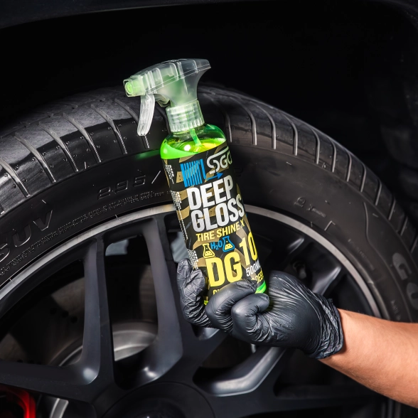 SGCB DEEP GLOSS Tire Shine X — стойкий блеск для шин
