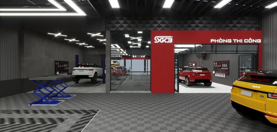 Комплексный набор оборудования и услуг SGCB для организации детейлинг-мастерской «под ключ»