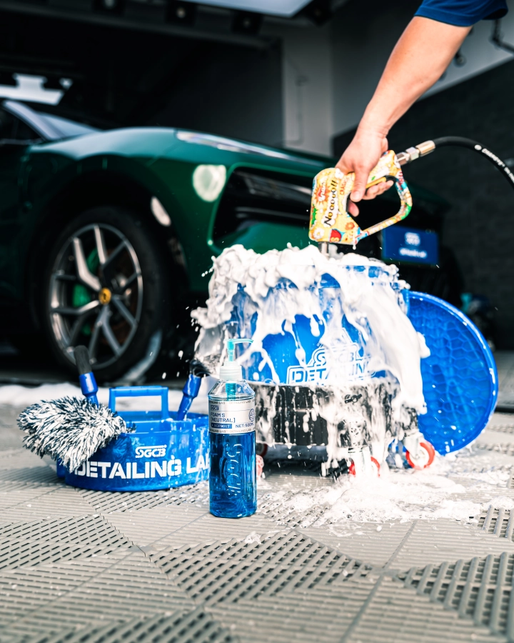 SGCB Foam Pro Shampoo 500 мл, разведение 1:2000 — компактный автошампунь для ручной глубокой мойки