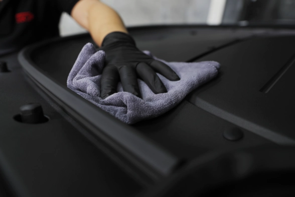 Микрофибровое полотенце SGCB для детейлинга авто, 36 шт., без ворса