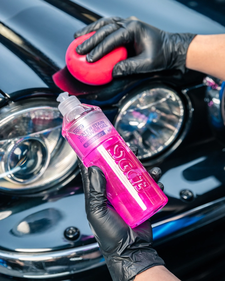 SGCB Гель для удаления водного камня 500ml Water Stain Removal Gel Acid, кислотная формула для стекла