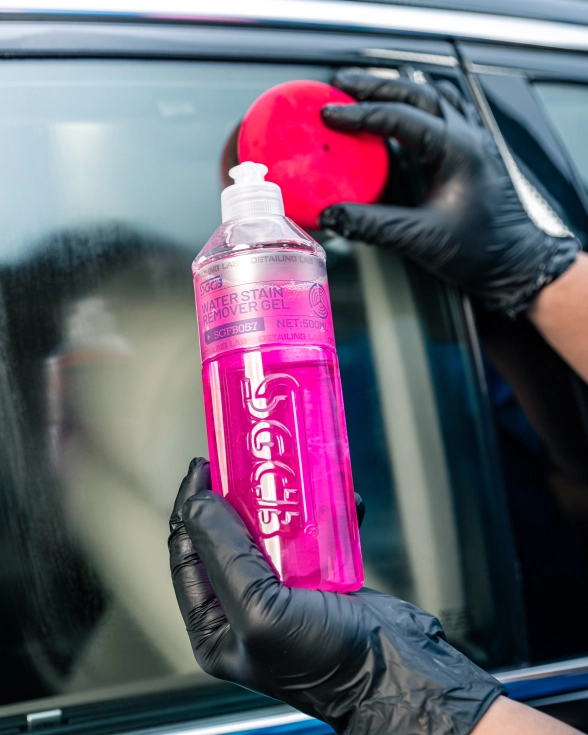 SGCB Гель для удаления водного камня 500ml Water Stain Removal Gel Acid, кислотная формула для стекла