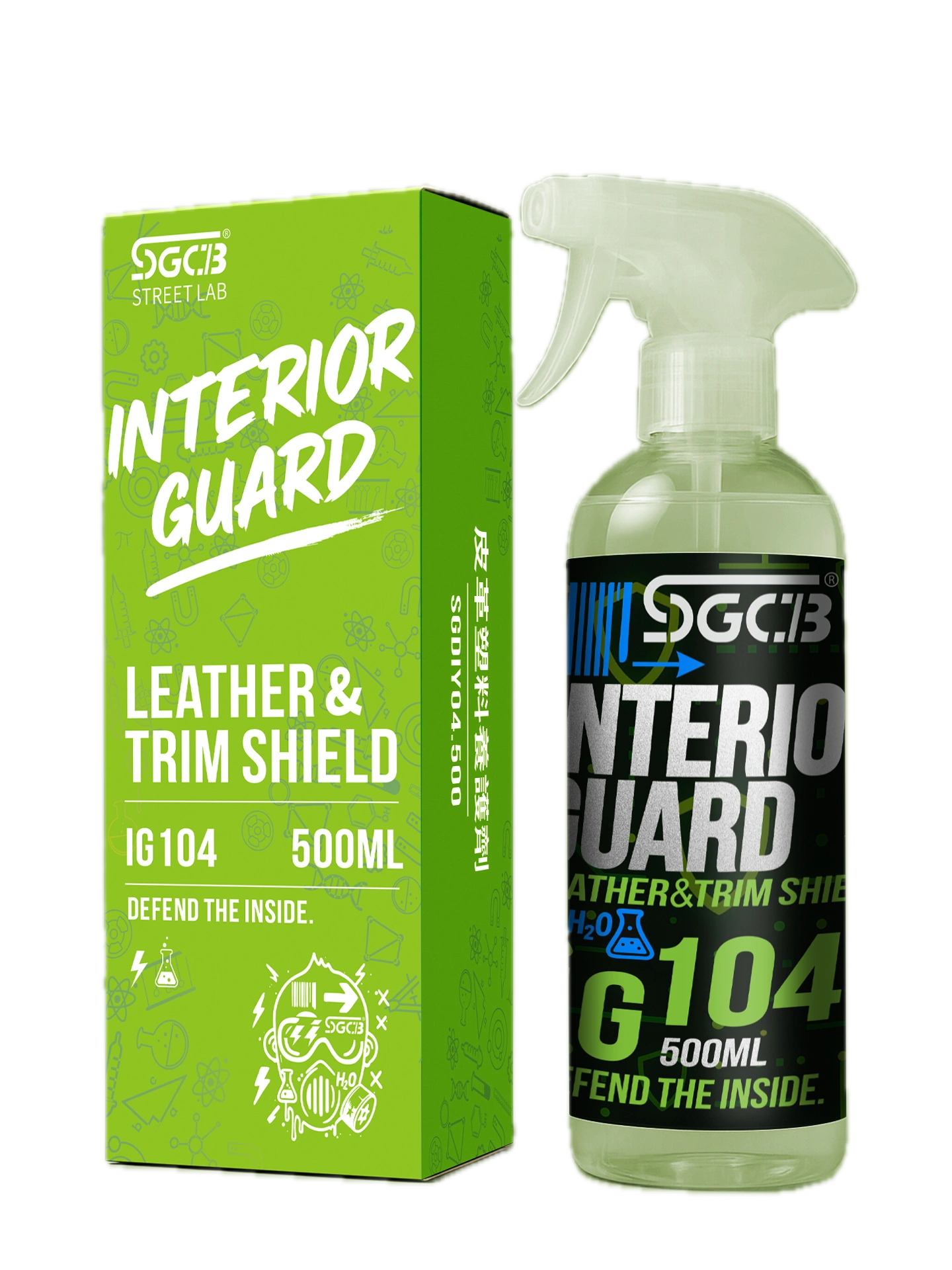 SGCB Leather & Trim Shield — защита кожи и отделки салона от царапин